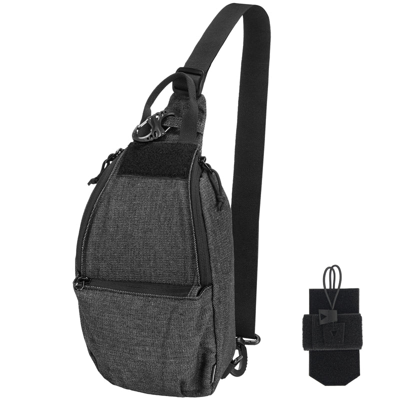 XPREX Denim Sling Bag with Removable Holster